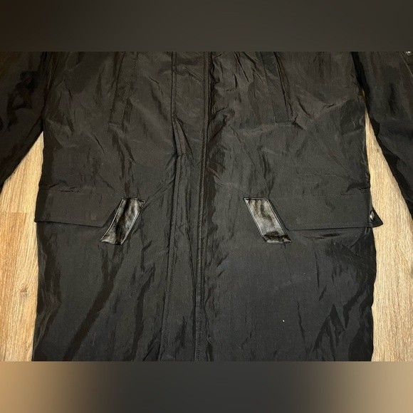 Slate & Stone Jay Hooded Full Zip Jacket Men’s Jacket Black Parka Small - Picture 3 of 13